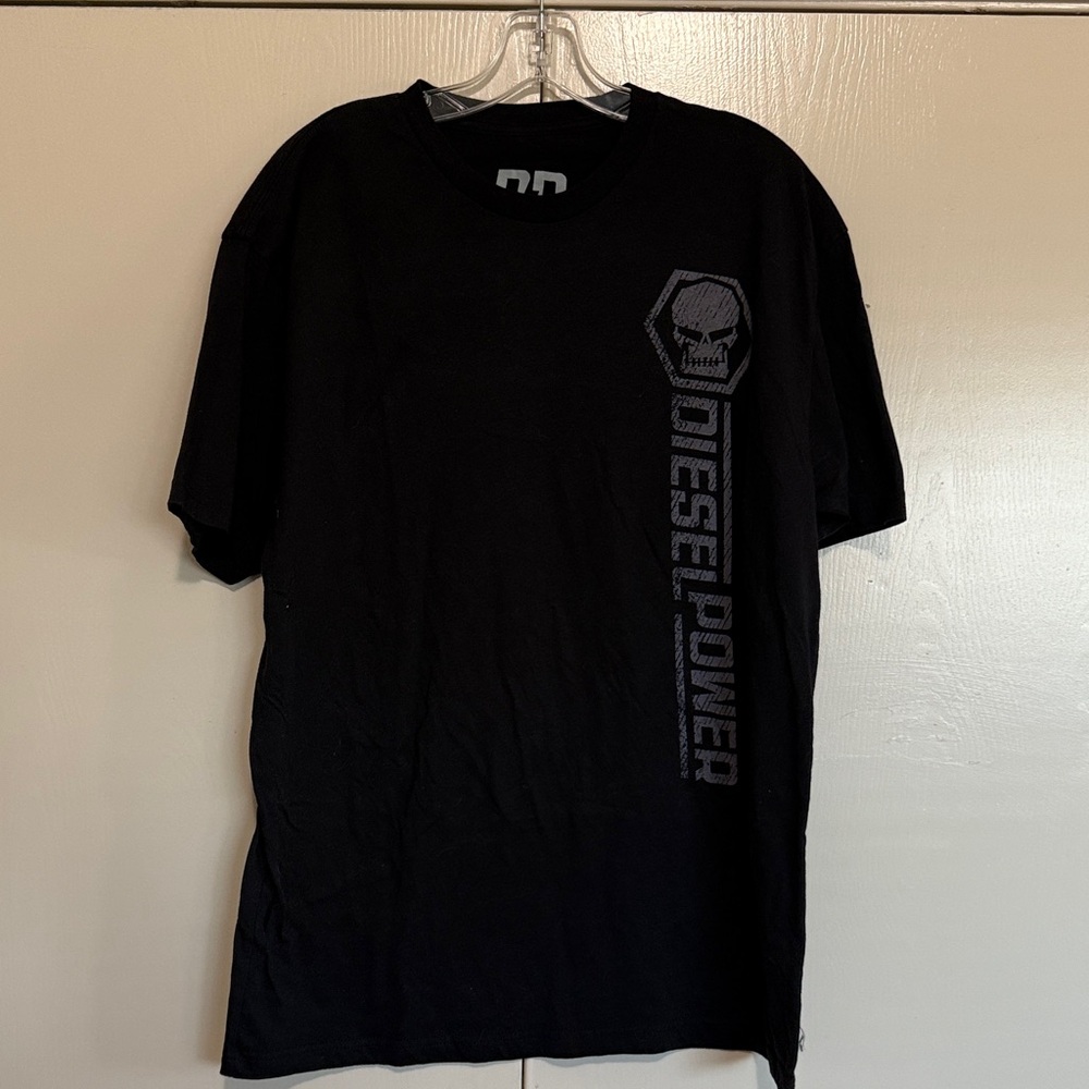 Men’s ‘Diesel Black’ Graphic Tee, size XL